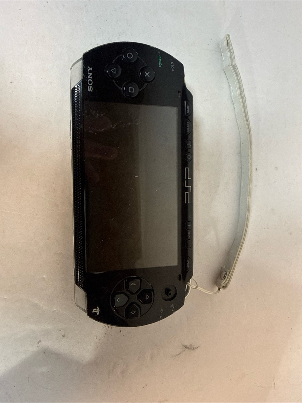 Sony PSP Console PSP-1001 Black For Parts Repair With battery